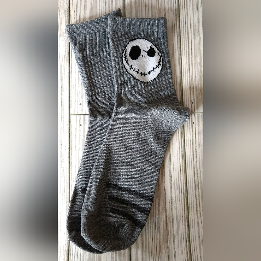 The Nightmare Before Christmas Women's Jack Skellington Graphic Crew Socks